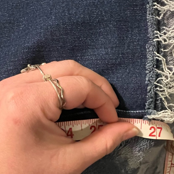 MOTHER THE TRIPPER ANKLE FRAY in change is in the air - Picture 14 of 14